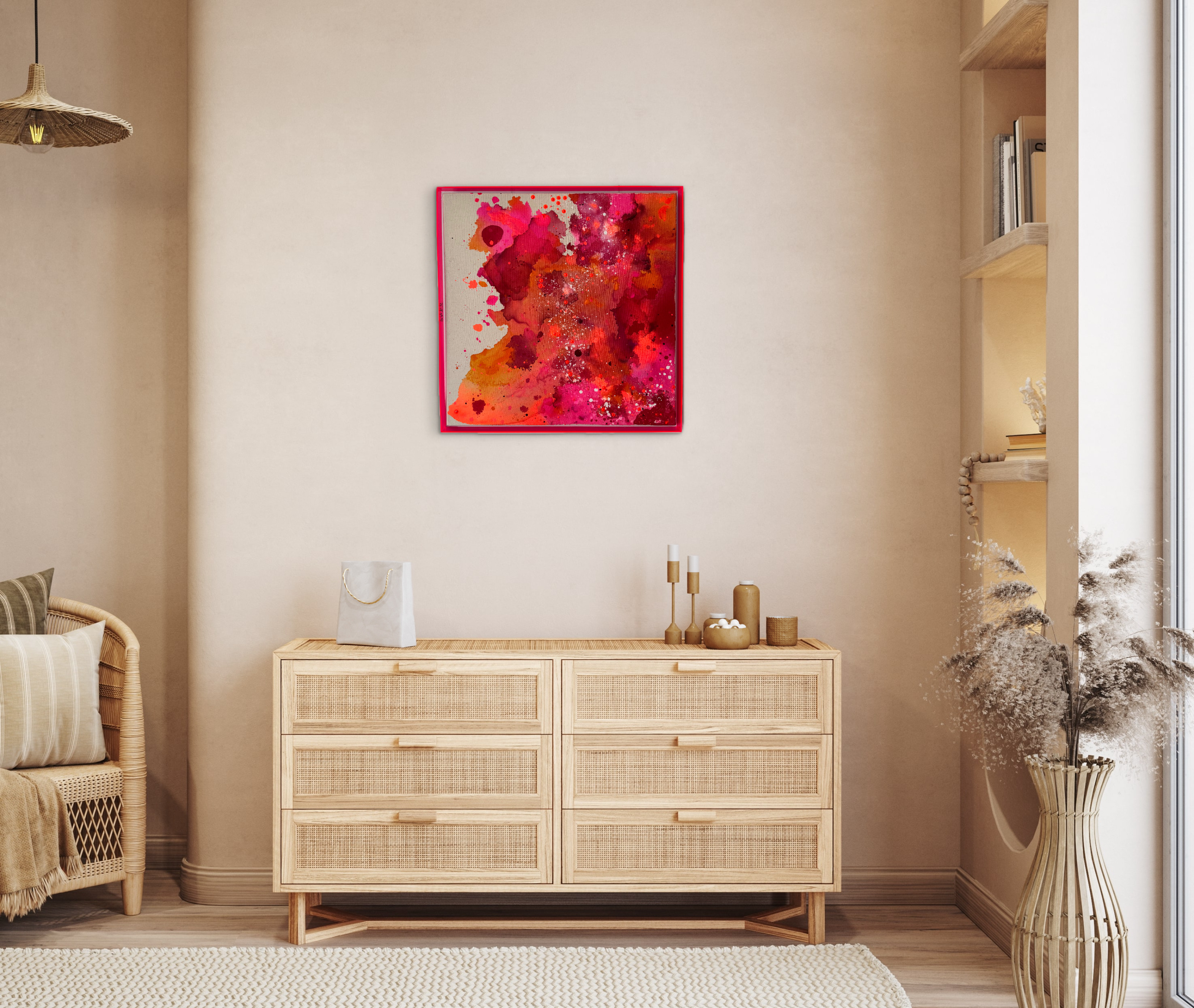 Akkorde - Präsenz, 2026, Acryl auf roher Baumwollleinwand, Ansicht 9